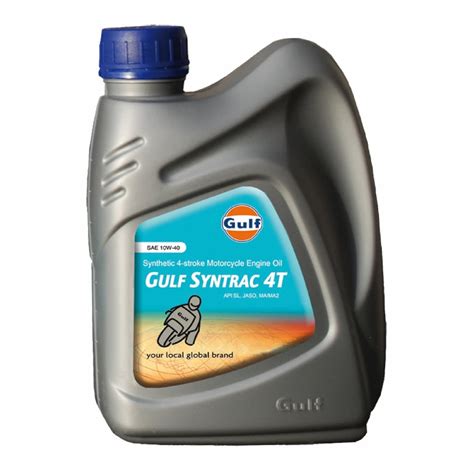 Gulf Syntrac 4T 10W40 1 Liter Motorolie