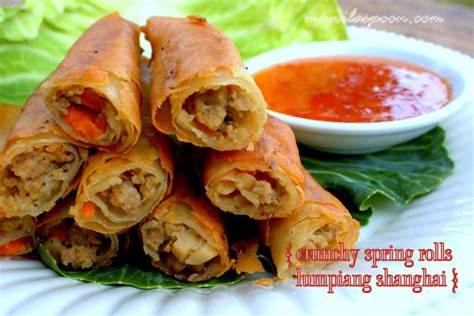 Lumpiang Shanghai Filipino Spring Rolls Manila Spoon