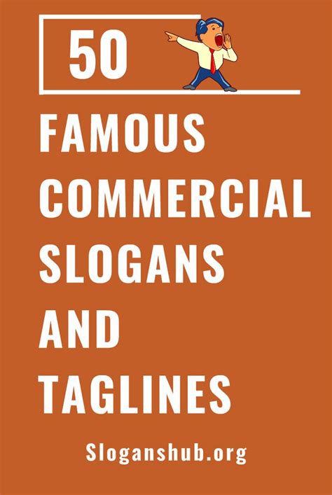 List of Famous Commercial Slogans and Taglines | Slogan, Marketing ...