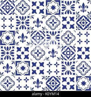 Azulejos De Mosaico De Patr N De Vectores De Lisboa Portugu S O