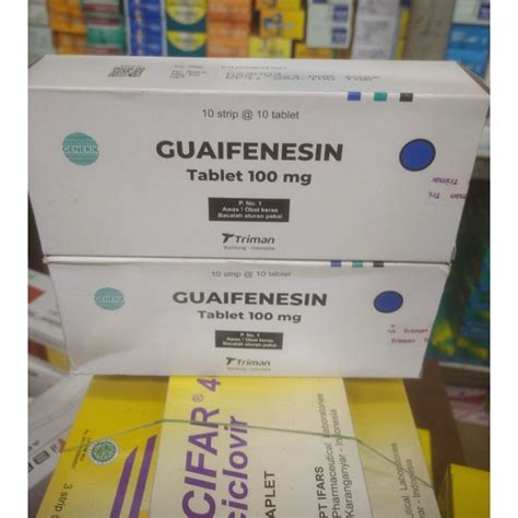 Jual Guaifenesin Tablet Shopee Indonesia