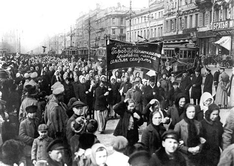 OnThisDay 1917 Thousands Of Female Workers Took To The Streets Of The