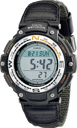 Водостойкие часы | Оригинальные часы с компасом Casio SGW-100B-3VCF (ID ...