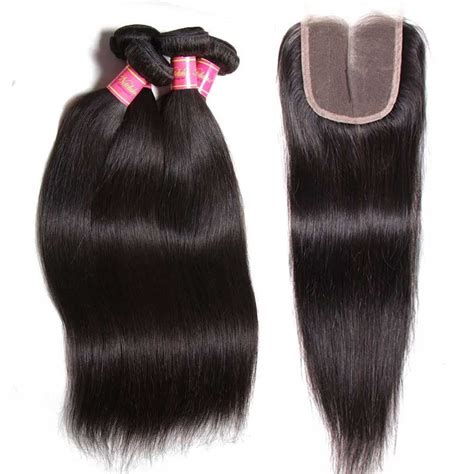 Cheap Virgin Hair Bundles With Closurehair Weave Deals With Closure