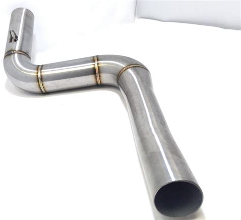 Vagary Exhaust Middle Muffler Bend Pipe For Bajaj Dominar Bajaj