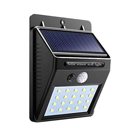 Lámpara solar de pared negra sencilla 6W IP65 ELK cr Distribuidor