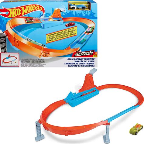 Hot Wheels Zestaw Torów Szybki Wyścig autko Humbi pl