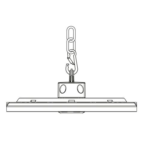 SLC Force suspension system chain 1.5m, carabiner | Lights.co.uk