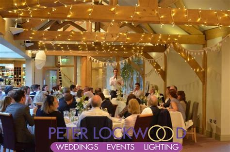 Book Peter Lockwood as your White Hart Lydgate Wedding DJ