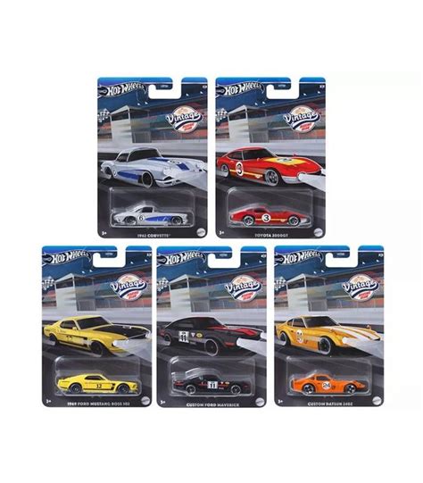 Hot Wheels Coches Pro Vintage Surtidos Unidad De Mattel Juguetes Panre