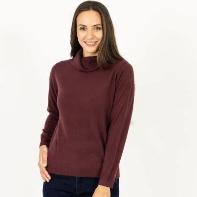 Cashmerelike By Blue Seven Pullover Aubergine Tv