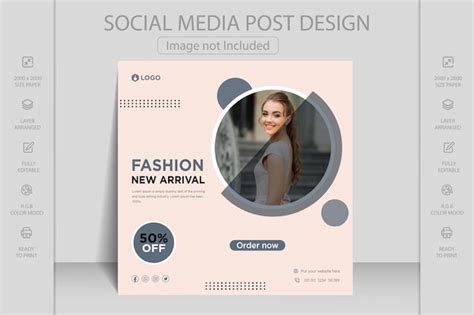 Moderne Dynamische Post Web Banner Vorlage F R Instagram Facebook Und