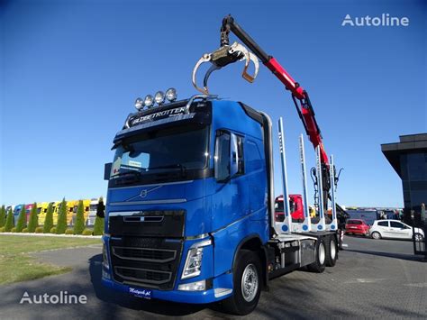 VOLVO FH 540 6x4 Darus faszállító Palfinger EPSILON M120 Z timber truck