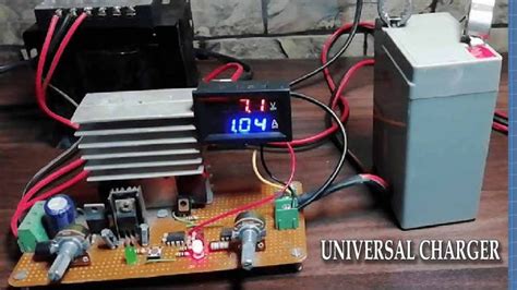 Universal Battery Charger Diy 4v 18v Homemade Tronicspro