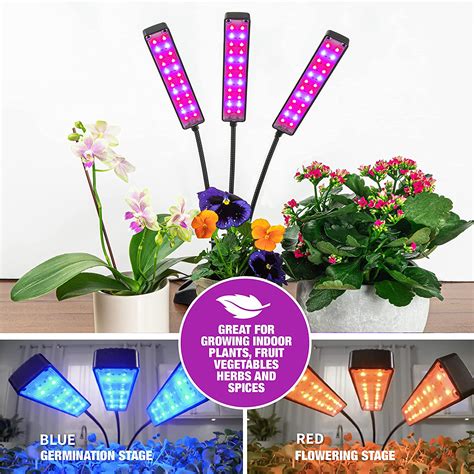 Bell Howell Bionic Grow Led Flexible Indoor Grow Light For Indoor Plants