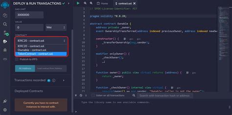 Solidity Remix IDE guide. How to deploy and manage smart contracts online