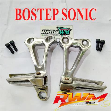 Jual Bostep Footstep Postep PIjakan Kaki Belakang Honda Sonic Set Baut