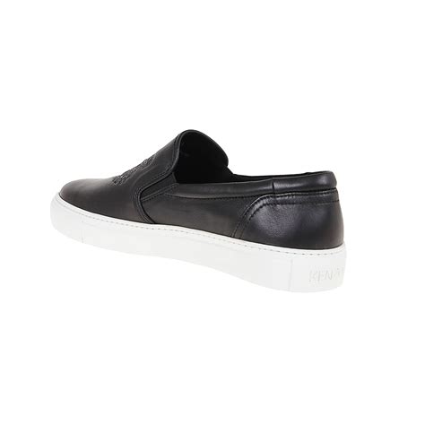 Gi Y Kenzo Slip On K Skate Tiger Black Fb Sn L