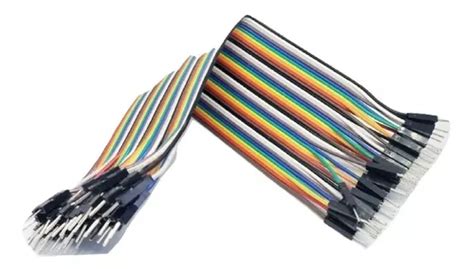 Cable Dupont Macho Macho 20cm 40 Cables Jumper