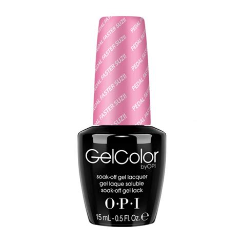 OPI GelColor Soak Off Gel Lacquer Pedal Faster Suzi