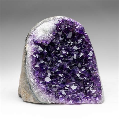 Astro Gallery Of Gems Genuine Amethyst Crystal Cluster From Brazil