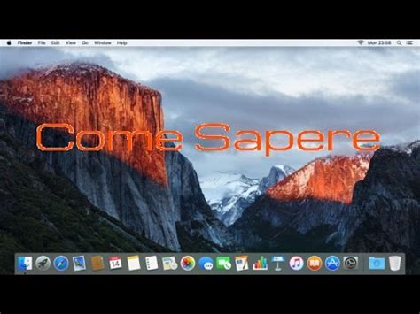 Come Installare OS X El Capitan Su PC Hackintosh YouTube