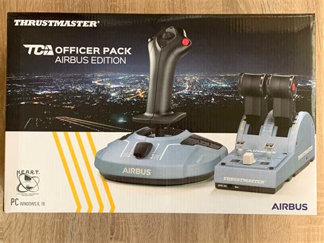 Zestaw Thrustmaster Tca Officer Pack Airbus Joystick Przepustnica