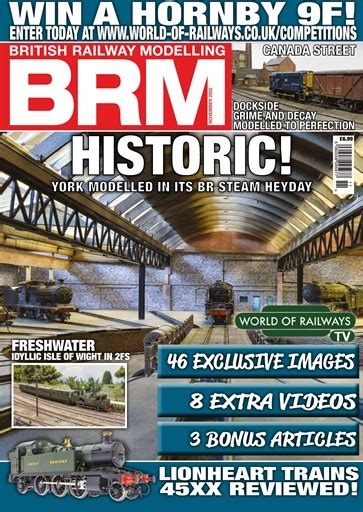 British Railway Modelling (BRM) Magazine - Nov 2022 Subscriptions ...