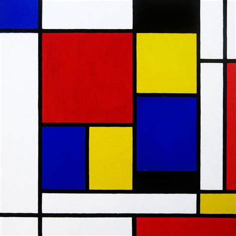 Original Piet Mondrian Painting