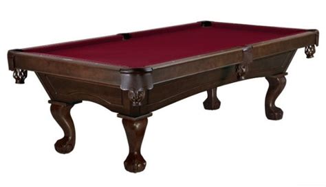 Brunswick Allenton Ball Claw Pool Table Espresso