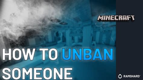 How To Unban Someone From Your Minecraft Server YouTube