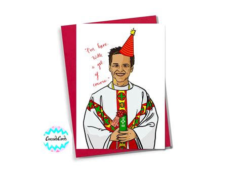 Fleabag S Hot Priest Birthday Card Etsy Australia
