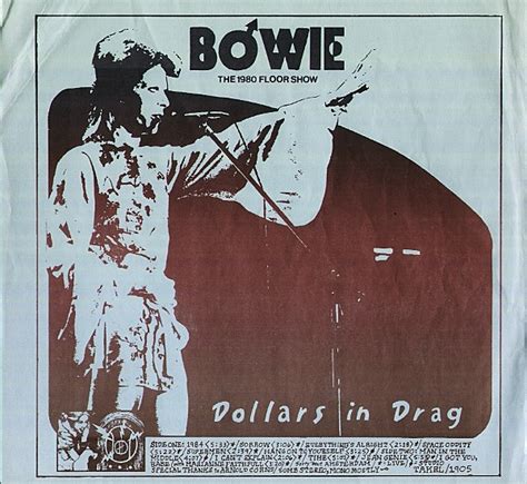 David Bowie 1980 Floor Show Dollars In Dr LP New Music Rainy Day