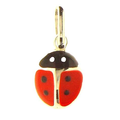 Pendentif Coccinelle En Argent Cha Ne Cdiscount