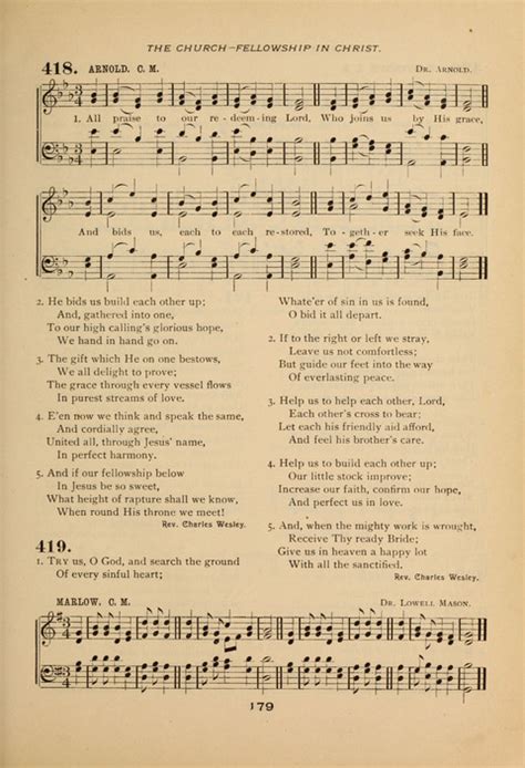 Evangelical Hymnal 418 All Praise To Our Redeeming Lord