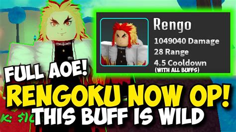 Rengoku Is Now Busted Op Million Dmg Without Traits Utd