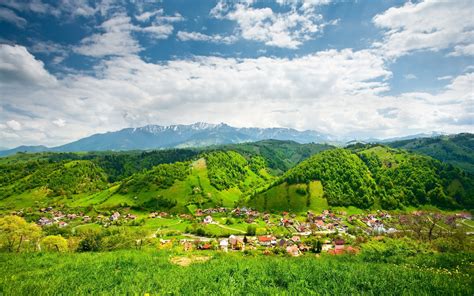 Деревня летом обои для рабочего стола, картинки и фото - RabStol.net