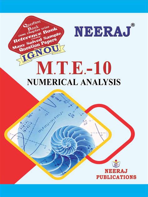 Neeraj Ignou Books E Books Pdf Mte Numerical Analysis English