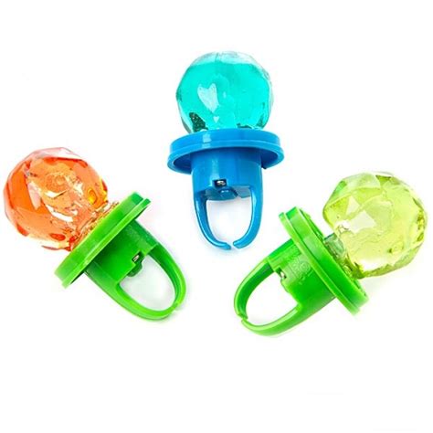 Flash Pop Ring Novelty Lollipop Wholesale Novelty Candy