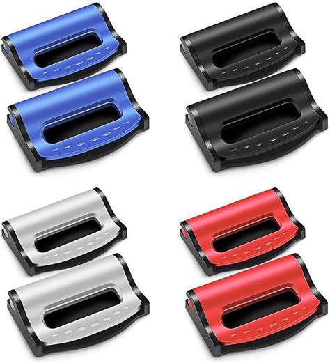 8Pcs Seat Belt Clip Adjuster Universal Car Seatbelt Adjuster Safety