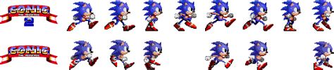 Comparaison Of Sprites Sonic Mania Walking Sprite Clipart Large Size Png Image Pikpng