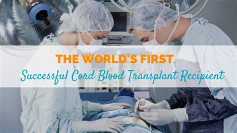 Interview With Matt Farrow The 1st Cord Blood Transplant