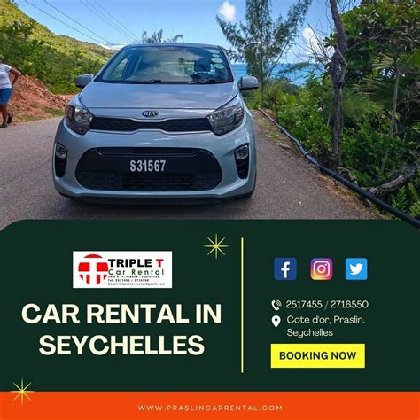 Hire Triple T Car Rental Service Praslin 247 Car Rental — Hire