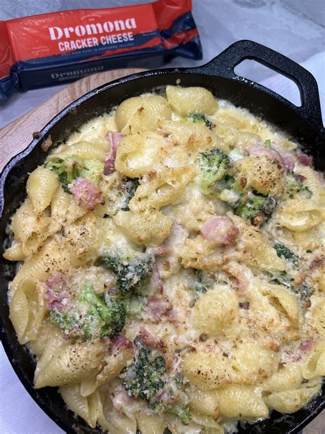 Darragh S Cheesy Bacon And Broccoli Pasta Bake Dromona