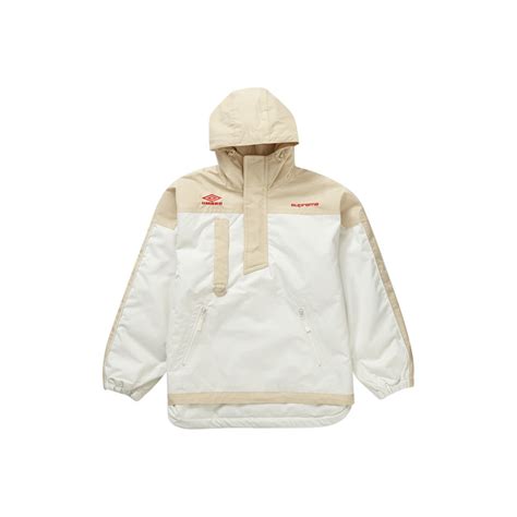 Supreme Umbro Hooded Anorak Whitesupreme Umbro Hooded Anorak White Ofour