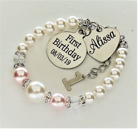 First Birthday Gift Personalized Name and Date 1st Birthday - Etsy