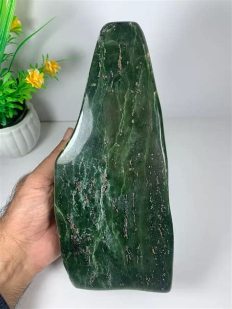 3160 GRAMMES DE jade néphrite naturel pierre polie rugueuse cristal