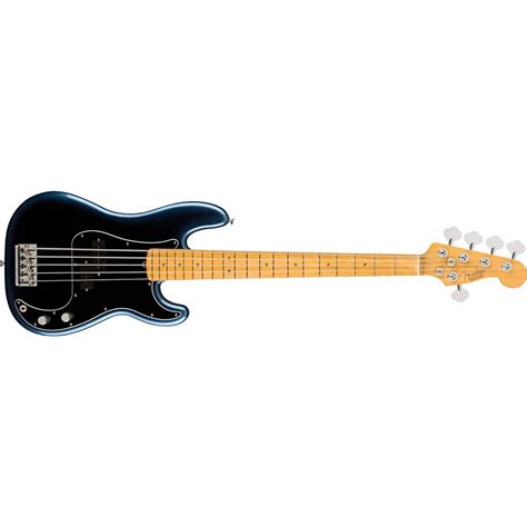 60 Mo Finance Fender American Professional Ii 5 String Precision Bass Dark Night Maple