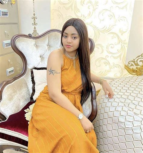 Lady inks bizarre tattoo of actress, Regina Daniels on her body