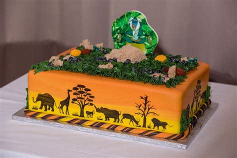 Wedding Cake Wednesday Lion King Grooms Cake Disney Weddings